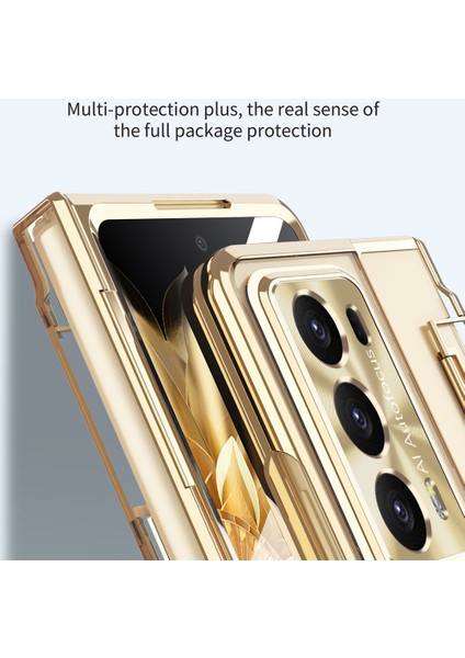 Honor Magic V2 5g Sert Pc Telefon Kılıfı Katlama Kickstand Tam Vücut Koruma Kapağı (Yurt Dışından) fırsatları