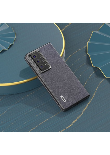 Honor Magic V2 5g Glitter Geri Geri Kapak Pu Deri + Pc Çizgiye Karşı Çizelge Kılıfı (Yurt Dışından) fiyatları