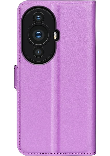Huawei Nova 11 Pro / Nova 11 Ultra Toz Geçirmez Telefon Kapağı Tpu + Pu Deri Litchi Doku Telefon Standı Kılıf Cüzdanı (Yurt Dışından)