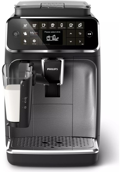 Phılıps 4300 Serisi 8 Içeçek Seçenekli Süt Hazneli Tam Otomatik Espresso Makinesi fiyatları