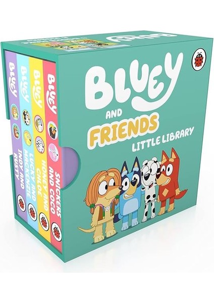 Bluey And Friends Little Library - Bluey