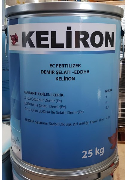 Agrı Scıences Keliron Ec Fertilizer Demir Şelatı-Eddha