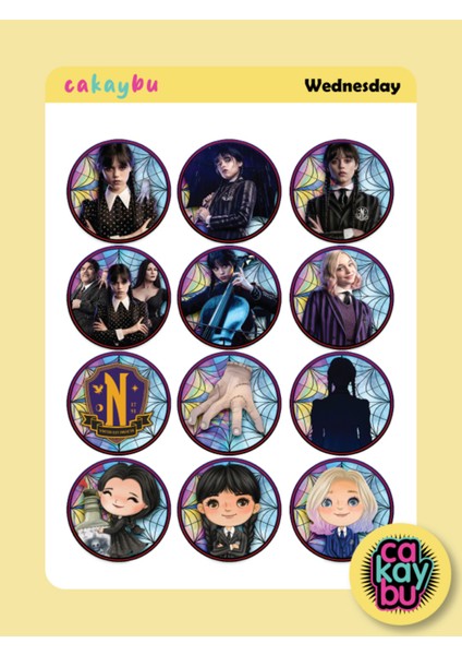 Wednesday Addams Sticker