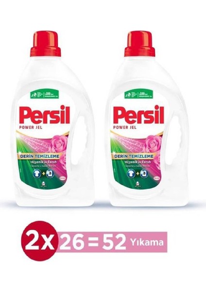 Power Jel Gül 26 Yıkama 1.69 lt x 2