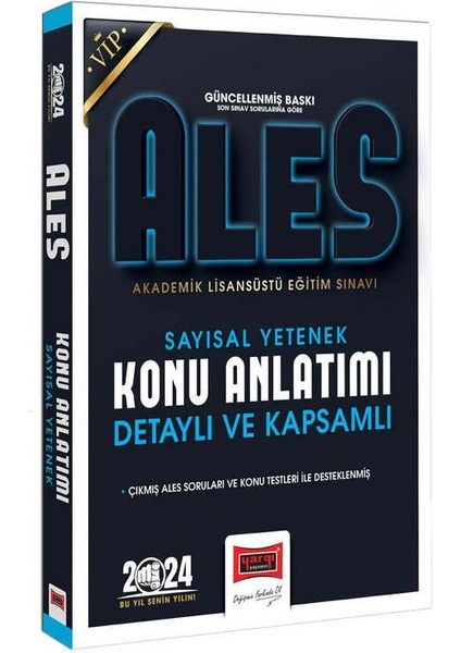 2024 ALES VIP Sayısal Yetenek Detaylı ve Kapsamlı Konu Anlatımı