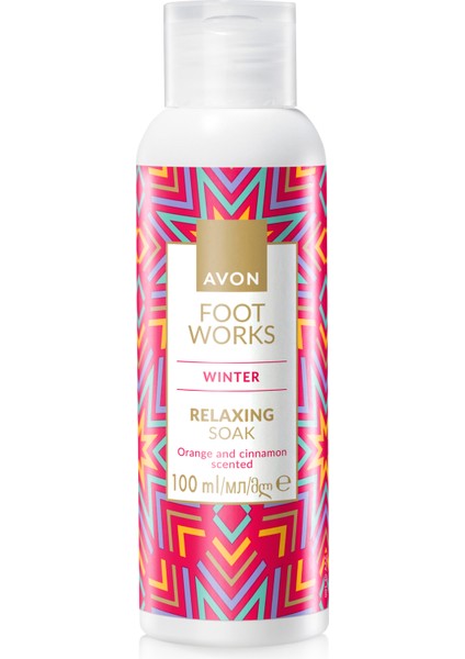 Foot Work Winter Portakal Ve Tarçın Kokulu Rahatlatıcı Ayak Banyosu 100 Ml.