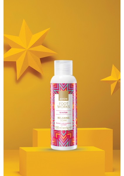Foot Work Winter Portakal Ve Tarçın Kokulu Rahatlatıcı Ayak Banyosu 100 Ml.