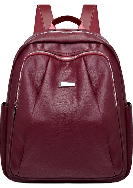 Yeni Yumuşak Deri Sırt Çantası (Yurt Dışından)