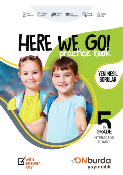 5.sınıf Here We Go Practice Book