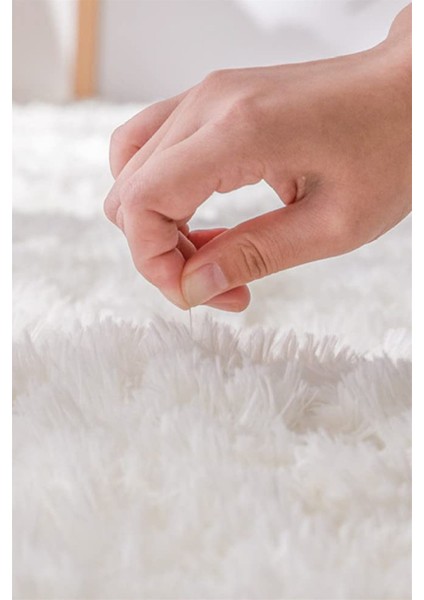 Beyaz Ayıcık Şekilli Peluş Halı fiyatları