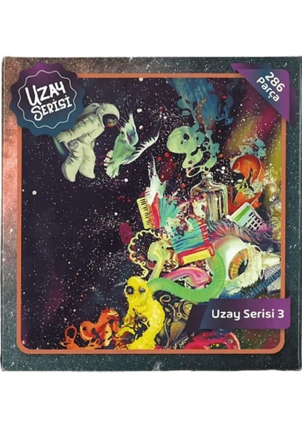 Lilart Puzzle Uzay Serisi 286 Parça
