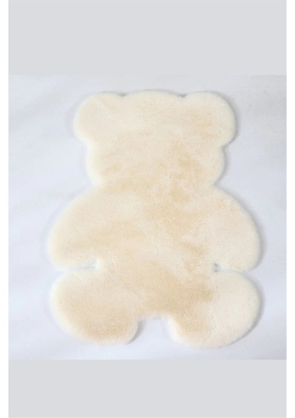 Krem Ayıcık Şekilli Peluş Halı fiyatları