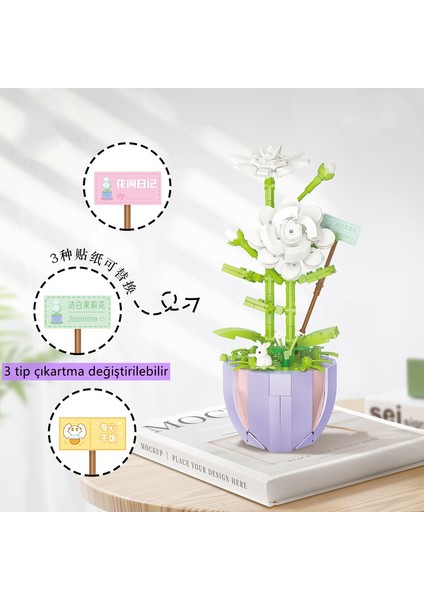 Çocuk Oyuncakları Yapmak ve Süslemek Için Küçük Saksı Yapı Taşları (305 Pellets) (Yurt Dışından)