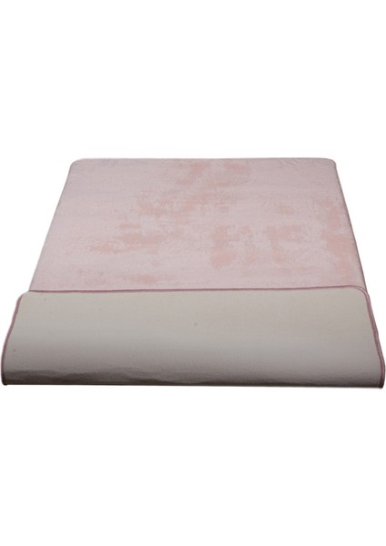 Elite Pudra 120X180 cm Peluş Banyo Paspası Kaymaz Tabanlı Pufidik Banyo Halısı modelleri
