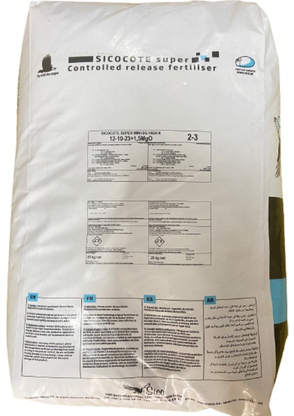 Super 12-10-23+1,5mgo 3 Aylık Çim ve Bitki Gübresi 25 kg fiyatları