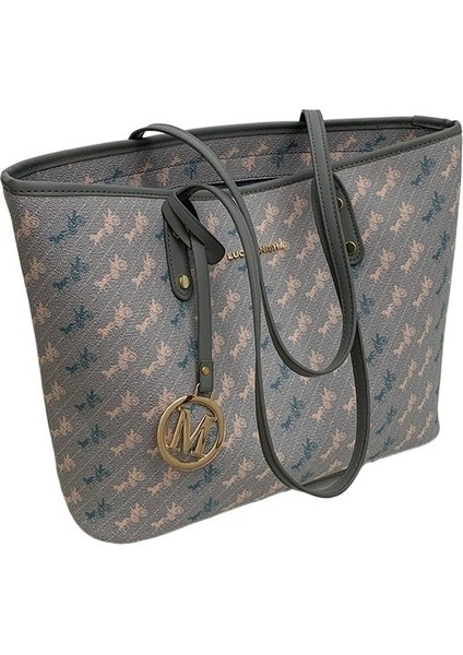 Büyük Kapasiteli Basit Omuz Çantası (Yurt Dışından)