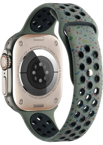 Apple Watch Se 40MM Kordon Nike Spor Silikon Strap KRD02F