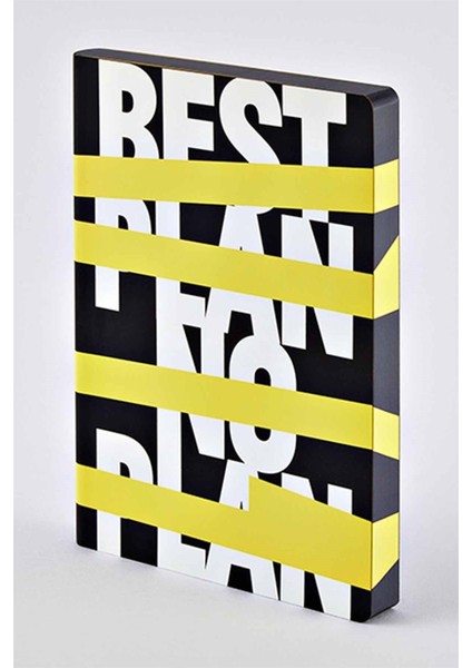 Graphic L - BEST PLAN - NO PLAN Defter