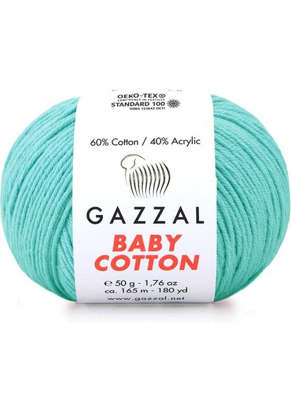 Baby Cotton El Örgü İpi Gökyüzü 3452