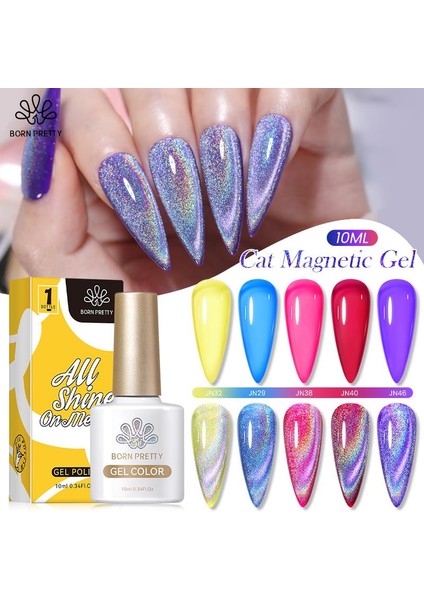 10ml Omnipotent Laser Holo Cat Magnetic Gel 56383 modelleri