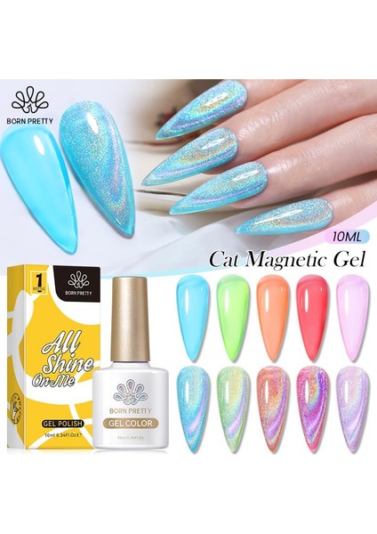 10ml Omnipotent Laser Holo Cat Magnetic Gel 56383 fırsatları