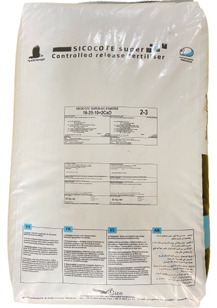 Super 16-25-10+2cao 3 Aylık Çim ve Bitki Gübresi 25 kg fiyatları