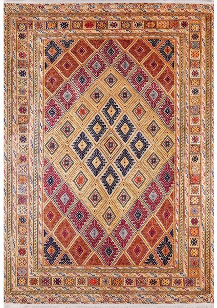 Ramenskoye Sarı Modern Polyester Dijital Baskı Halı