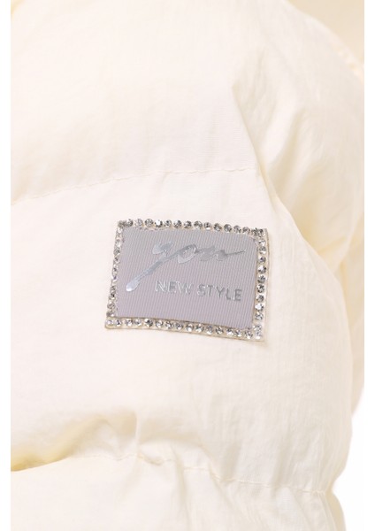 Kız Çocuk Şişme Mont Düz Desenli Midi Uzun Kol Su İticili 51285 indirimleri