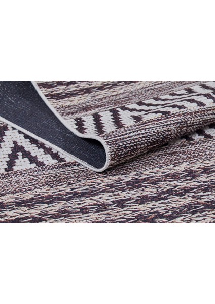 Bor Kahverengi Modern Polyester Dijital Baskı Halı