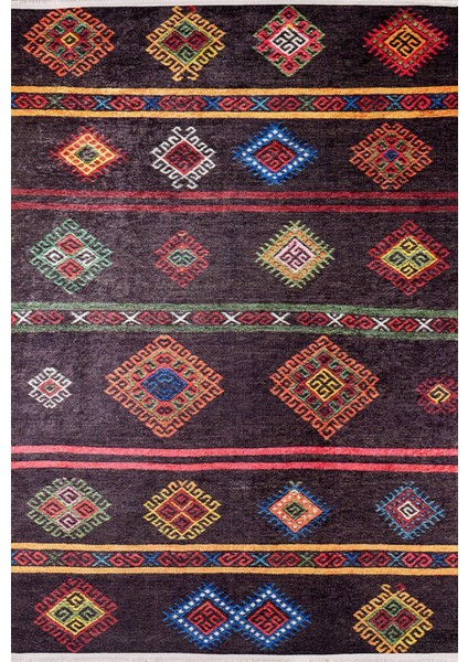 Gatcina Kahverengi Modern Polyester Dijital Baskı Halı