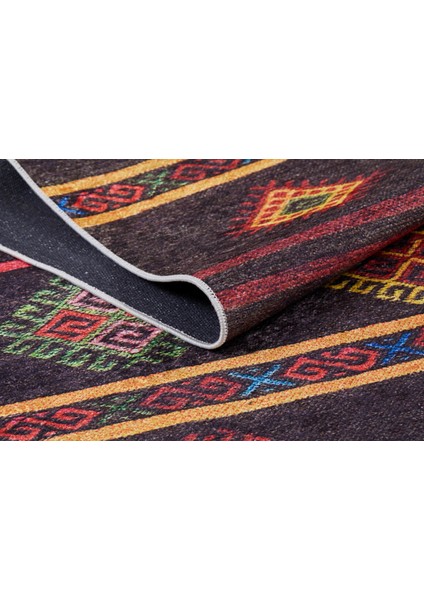 Gatcina Kahverengi Modern Polyester Dijital Baskı Halı