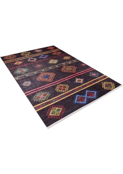 Gatcina Kahverengi Modern Polyester Dijital Baskı Halı
