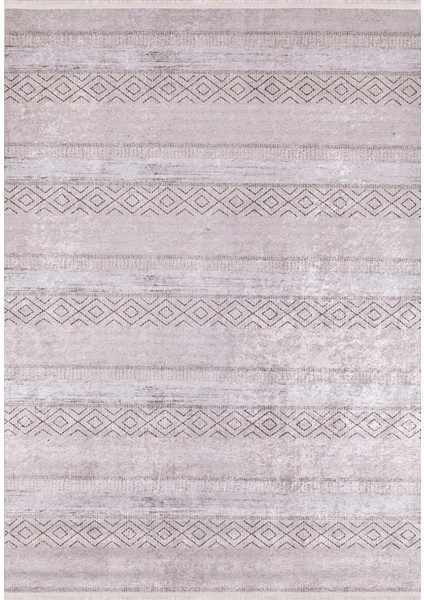 Buzuluk Bej Modern Polyester Dijital Baskı Halı
