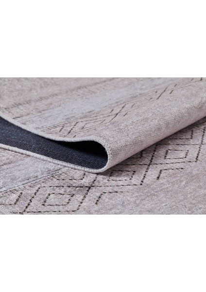 Buzuluk Bej Modern Polyester Dijital Baskı Halı