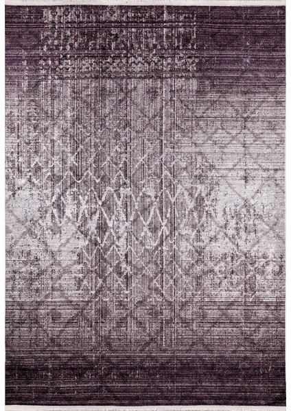 Uzlovaya Kahverengi Modern Polyester Dijital Baskı Halı