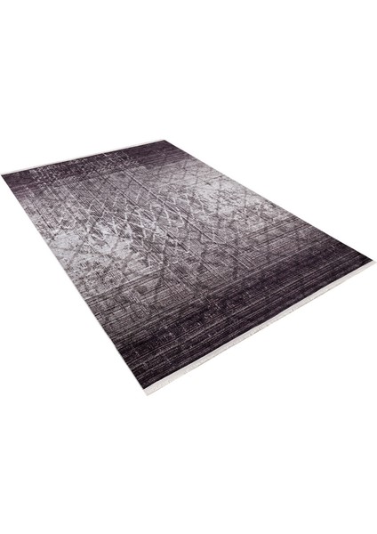 Uzlovaya Kahverengi Modern Polyester Dijital Baskı Halı
