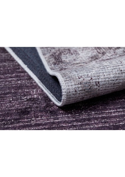 Uzlovaya Kahverengi Modern Polyester Dijital Baskı Halı