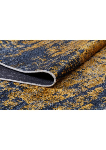 Salsk Gold Modern Polyester Dijital Baskı Halı