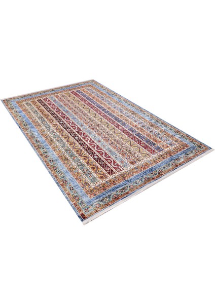 Caykovski Turuncu Modern Polyester Dijital Baskı Halı