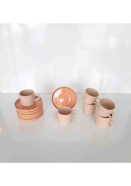 12 Parça 6 Kişilik Çay Fincan Takımı