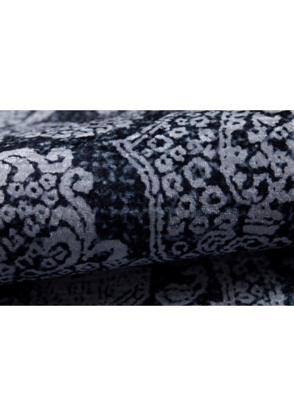 Roslavl Antrasit Modern Polyester Dijital Baskı Halı fırsatları