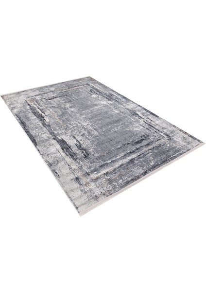 Stupino Gri Modern Polyester Dijital Baskı Halı