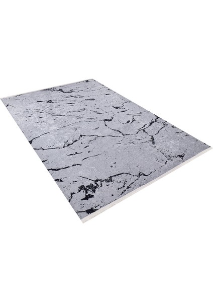 Timasyovsk Gri Modern Polyester Dijital Baskı Halı