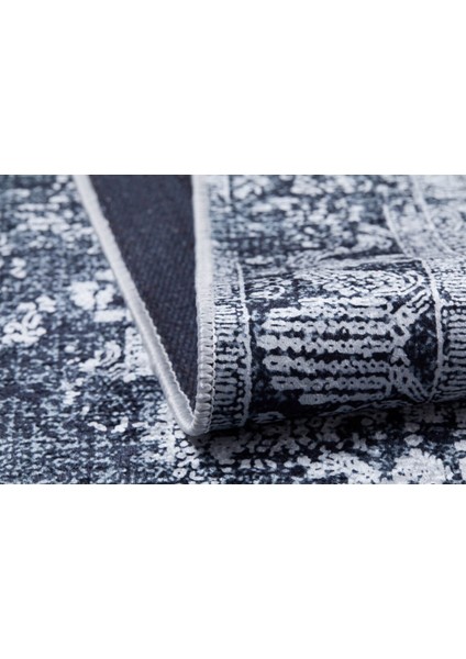 Roslavl Antrasit Modern Polyester Dijital Baskı Halı indirimleri