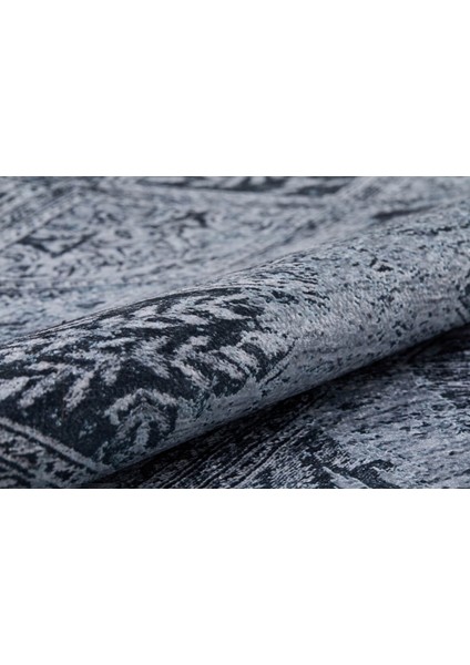 Krasnokamensk Antrasit Modern Polyester Dijital Baskı Halı