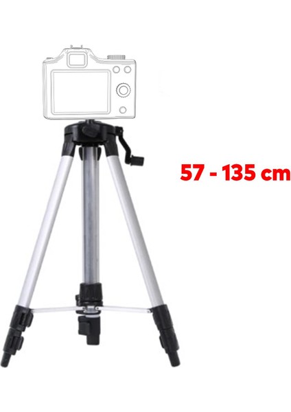 Fotoğraf Makinesi Telefon Ölçüm Cihazı Tutucu Leica Rmt 2111 Alüminyum Tripod Opsiyonel Aksesuar