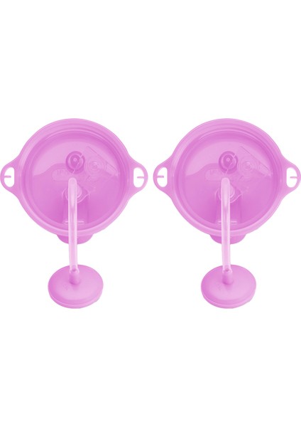 Tıklama Kilitli Uçlu Pipetli Alıştırma BARDAĞI,12AY+,296ML,2LI Paket