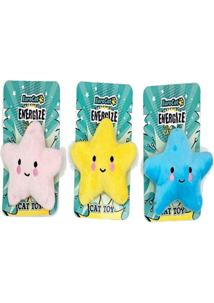 Kedi Oyuncağı Peluş Yıldız