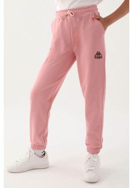 Pembe Bel Bağcıklı Ribanalı Kız Çocuk Eşofman Altı, fiyatları