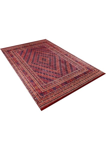 Serov Kırmızı Modern Polyester Dijital Baskı Halı fiyatları